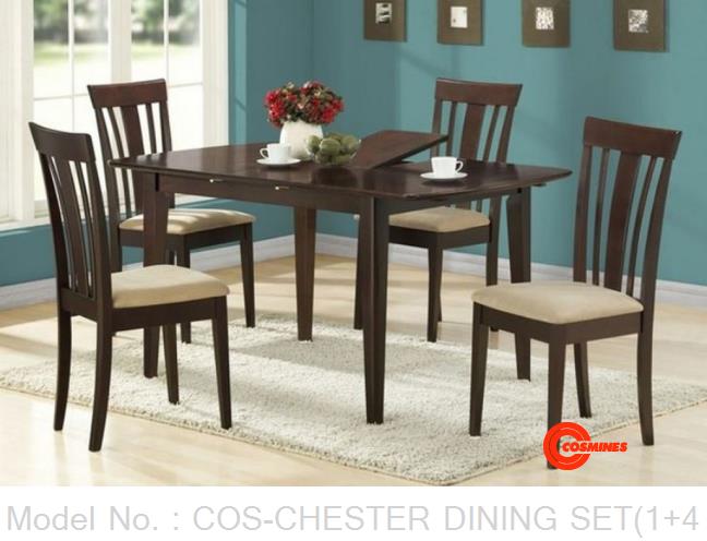 COS-CHESTER DINING SET(1+4)